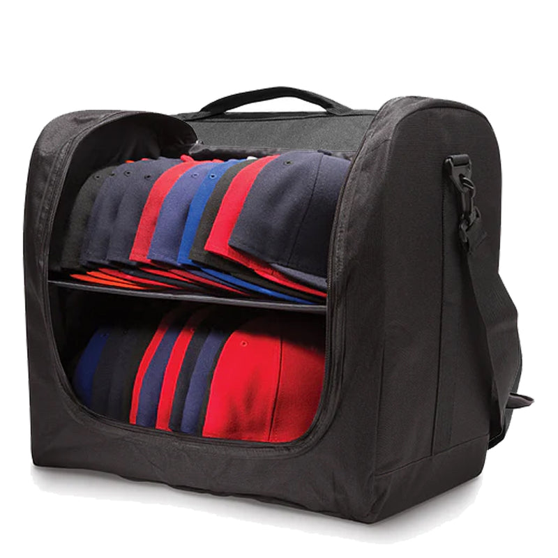 24 PACK CAP CARRIER BLACK