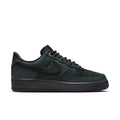 Men's Nike Air Force 1 Low sneakers, dark green suede with black accents