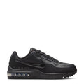 Black men's Air Max LTD 3 sneakers, side view with Swoosh and air unit.