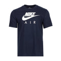 Men's Nike Air T-shirt, dark navy crewneck with white logo print
