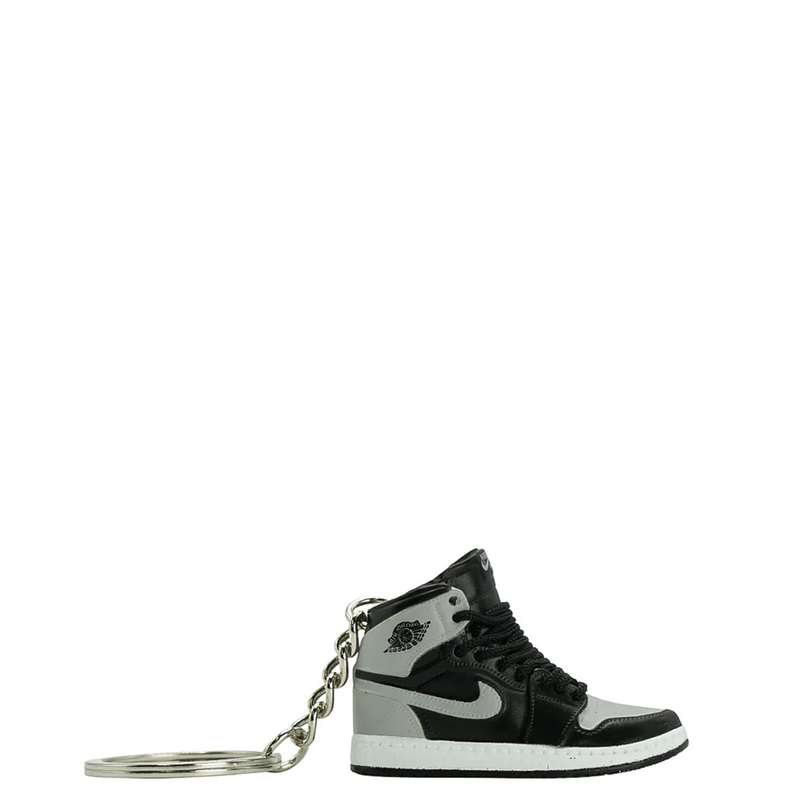 AJ1 SNEAKER KEYCHAIN BLACK / GREY