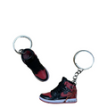 AJ1 SNEAKER KEYCHAIN BLACK / RED