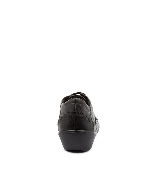 Women's Ziera Allsorts in Black Leather. Sku: ZR10017BLALE