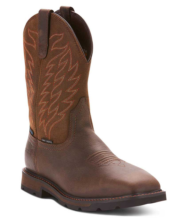 Ariat Men's Groundbreaker Waterproof Steel Toe Work Boot