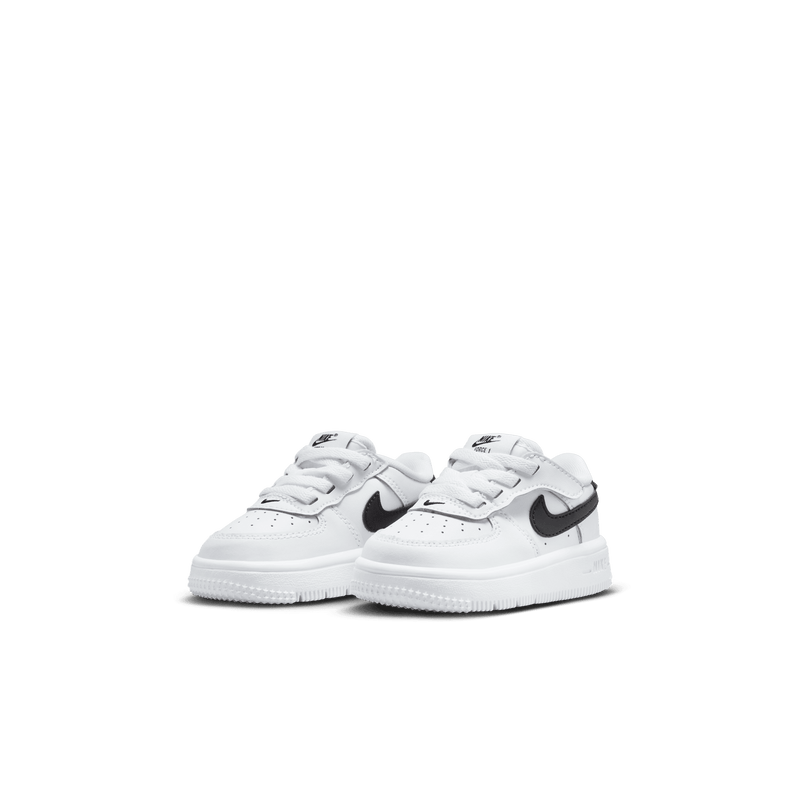 Baby/Toddler Nike Force 1 Low EasyOn "White Black" (Unisex)