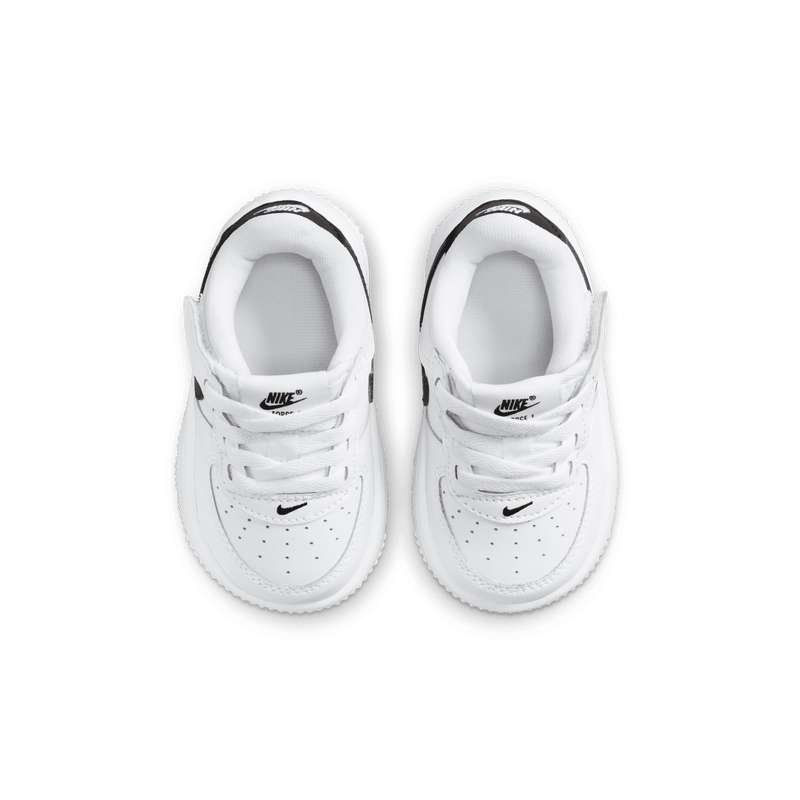 Baby/Toddler Nike Force 1 Low EasyOn "White Black" (Unisex)