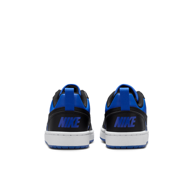 Big Kids' Nike Court Borough Low Recraft "Game Royal Black"