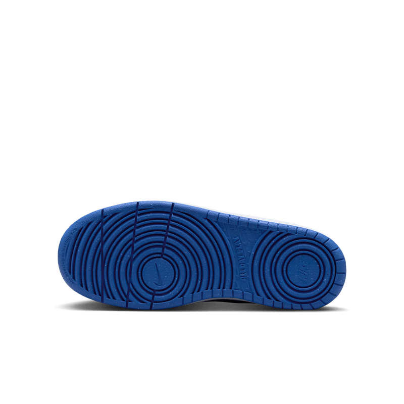 Big Kids' Nike Court Borough Low Recraft "Game Royal Black"