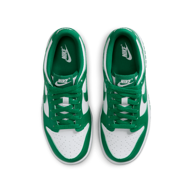 Big Kids' Nike Dunk Low "White Malachite"
