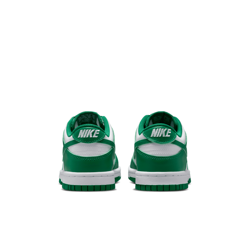 Big Kids' Nike Dunk Low "White Malachite"
