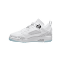 Big Kids' Jordan Spizike Low "White & Barely Blue"