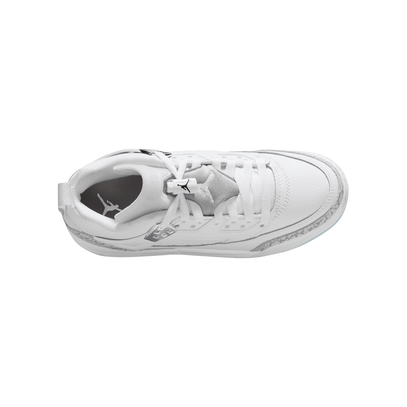 Big Kids' Jordan Spizike Low "White & Barely Blue"