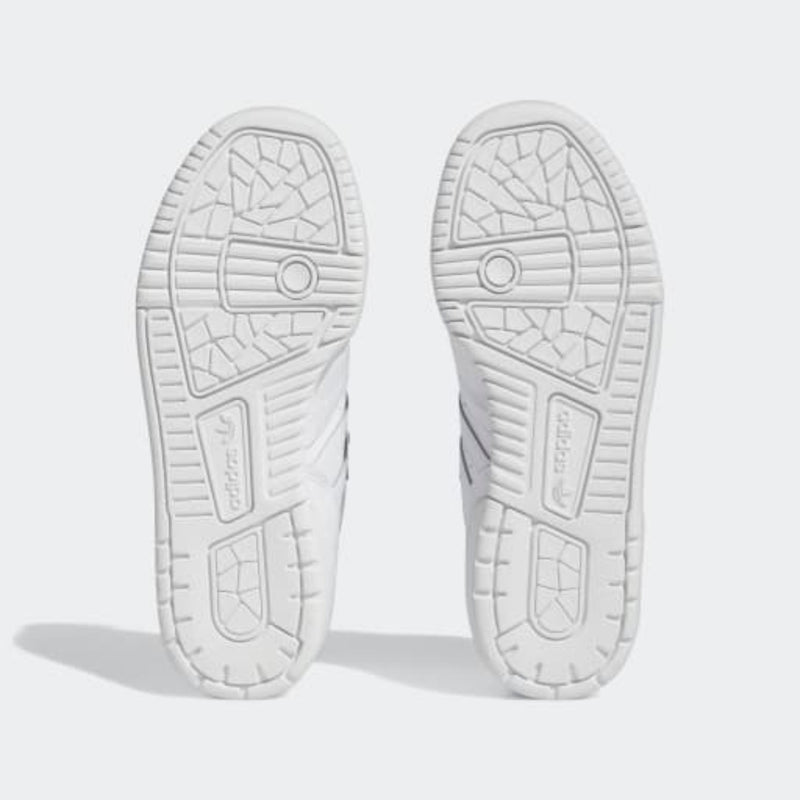 Big Kids' Adidas Rivalry Low "Cloud White Grey"