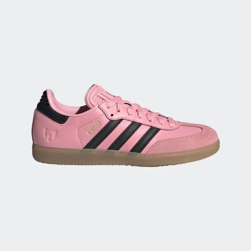 Big Kids' Adidas Samba Indoor Messi "Light Pink Black" (Unisex)