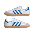 Big Kids' Adidas Samba OG J "White Blue"