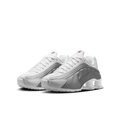 Big Kids' Nike Shox R4 "White Metallic Silver'