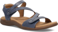 Quarter turn view Women's Taos Footwear style name Big Time in color Dark Blue. Sku: BGT-14132DKBL