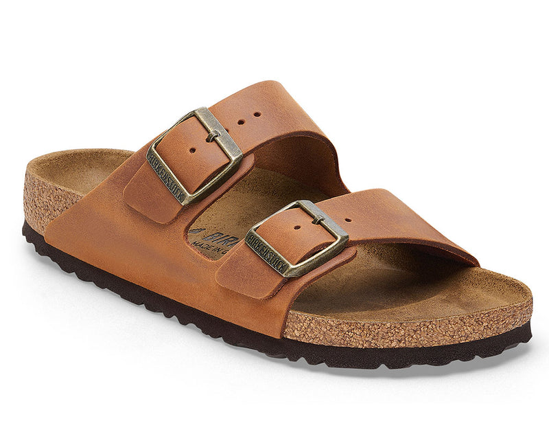 Birkenstock Men's Arizona Two-Strap Slide Sandals