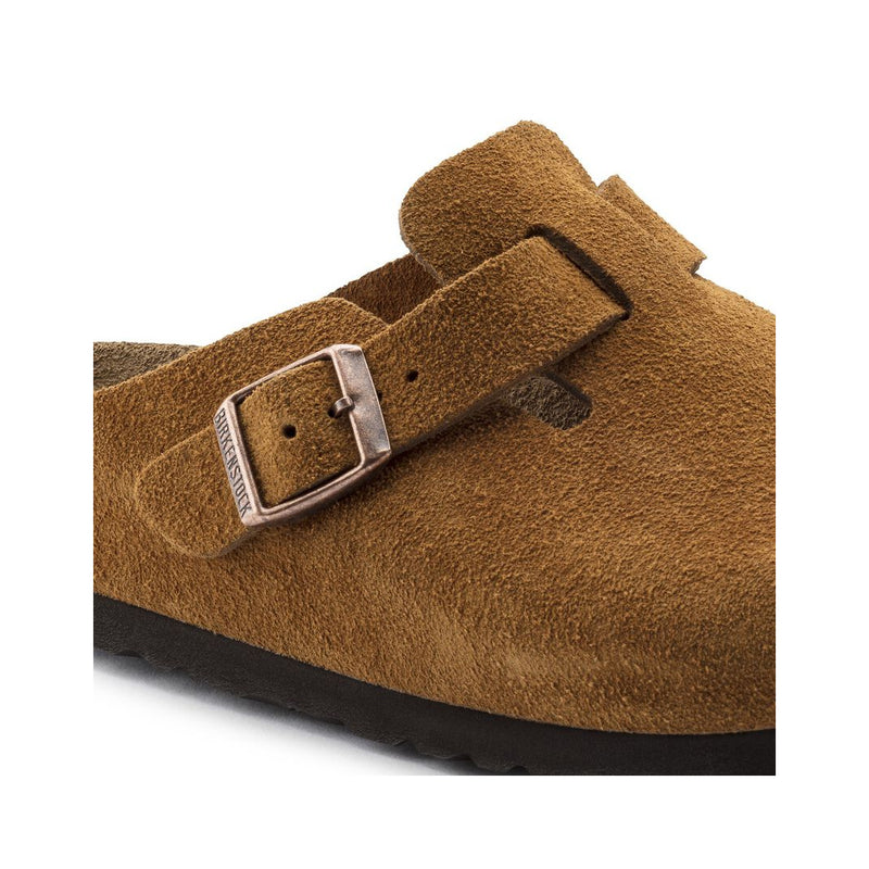 BOSTON SOFT FOOTBED SUEDE LEATHER - MINK