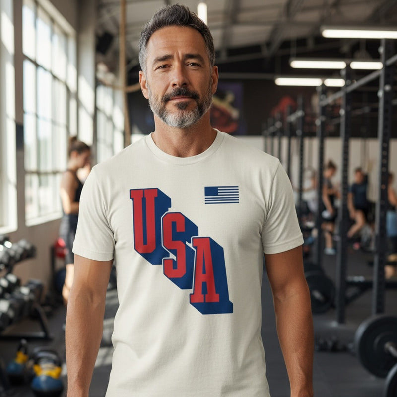 Box Basics USA Tee