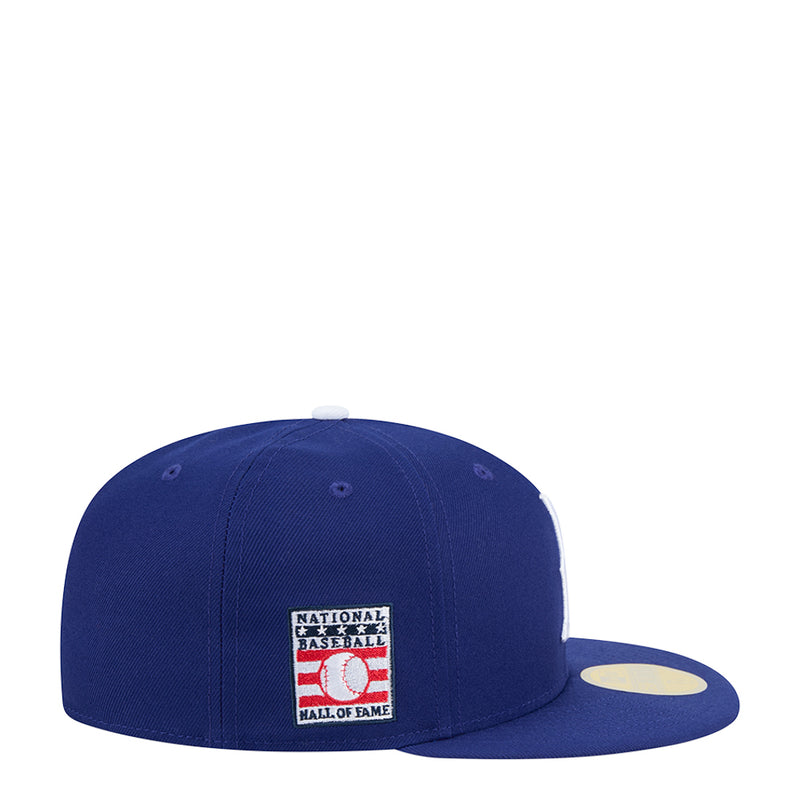 Blue baseball cap with National Baseball Hall of Fame patch