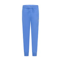 Legend Blue youth fleece pants with elastic waist, drawstring, tapered legs