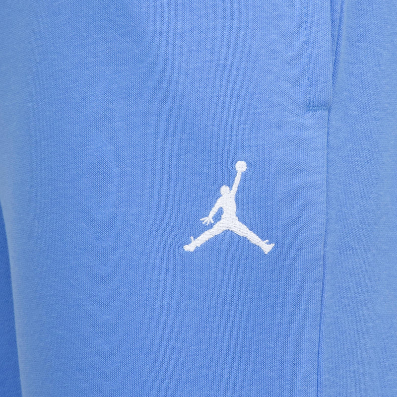 Legend Blue fleece pants logo on leg