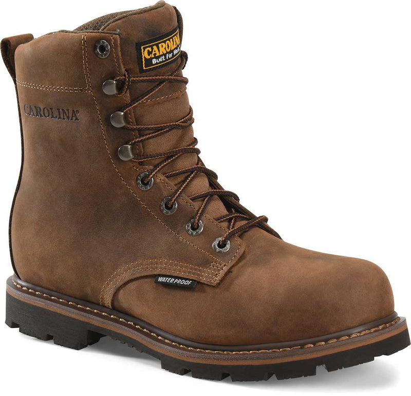 Carolina Men's 8 Inch Installer Waterproof Steel Toe Work Boot