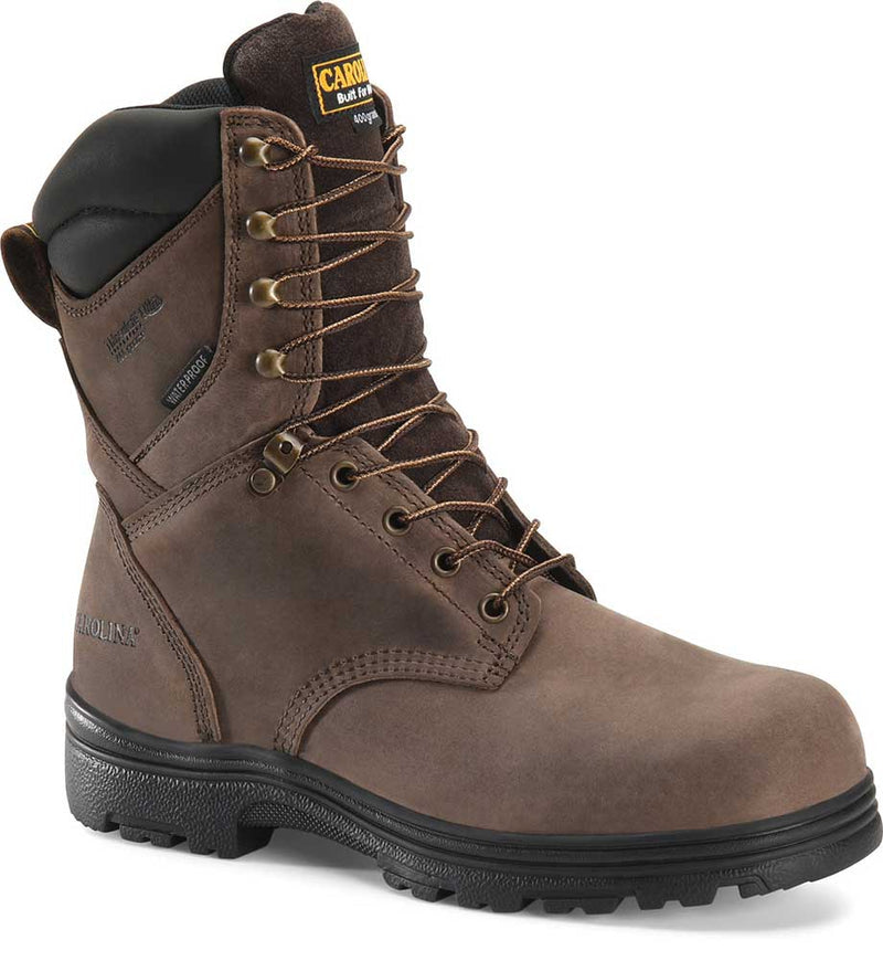 Carolina Men's 8 Inch Waterproof Insulated Surveyor Boot