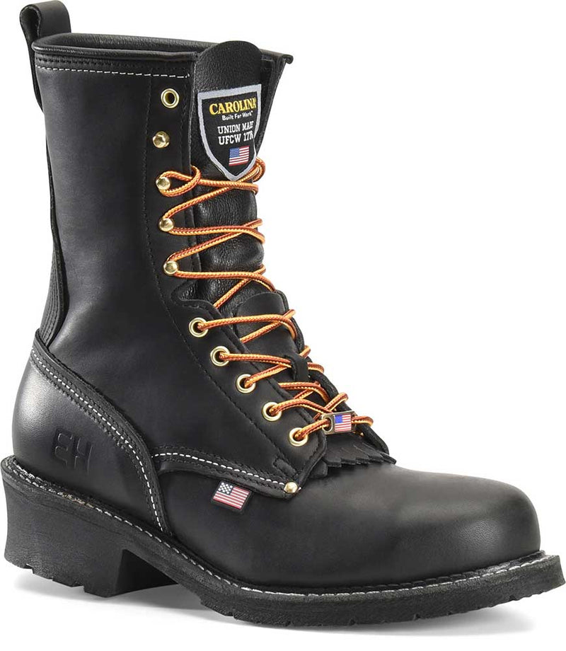 Carolina Men's 9 Inch Maple Logger Domestic Electrical Hazard Boots