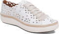 Quarter turn view Women's Aetrex Footwear style name Charlotte in color White. Sku: CA711