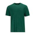 Men's classic crew tee in rainforest green, short sleeves