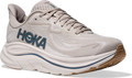 Quarter turn view Men's HOKA Footwear style name Clifton 10 in color Putty/ Grout. Sku: 1162030-PTYG