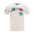 Men's eggshell allegiance tee with Club America front crest and logo graphic