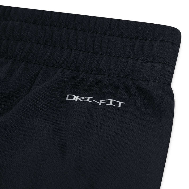 Black elastic waistband with DRi-FIT logo on toddler joggers