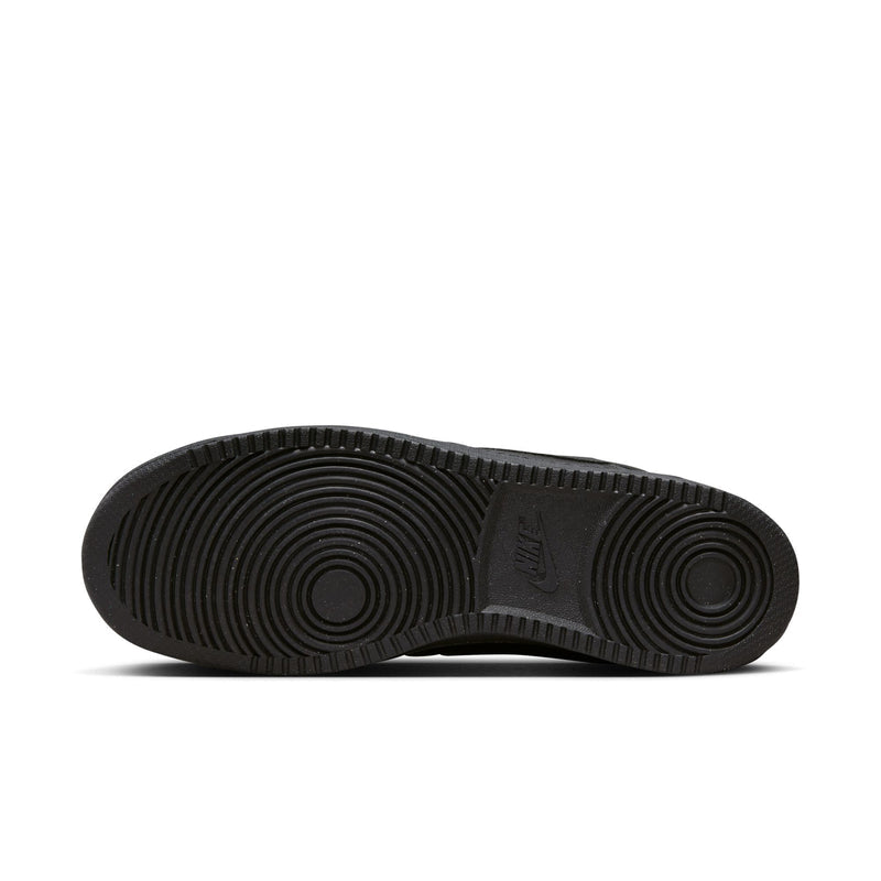 Black rubber outsole for low-top sneakers with circular tread pattern