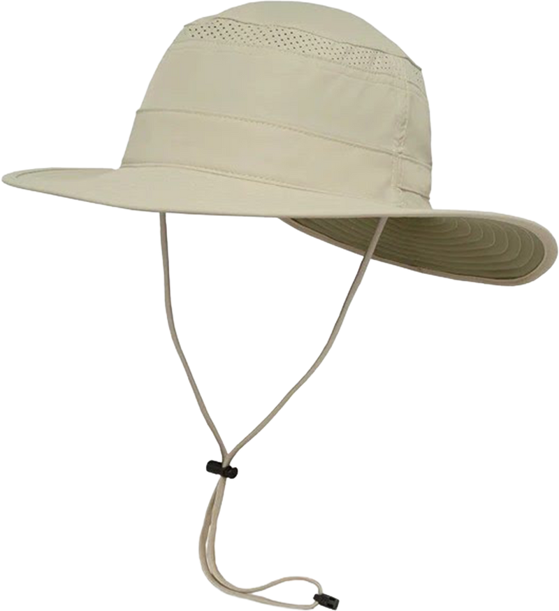 Quarter turn view Women's Sunday Hats style name Cruiser Hat in color Cream/ Sand. Sku: S2A11020CREAM