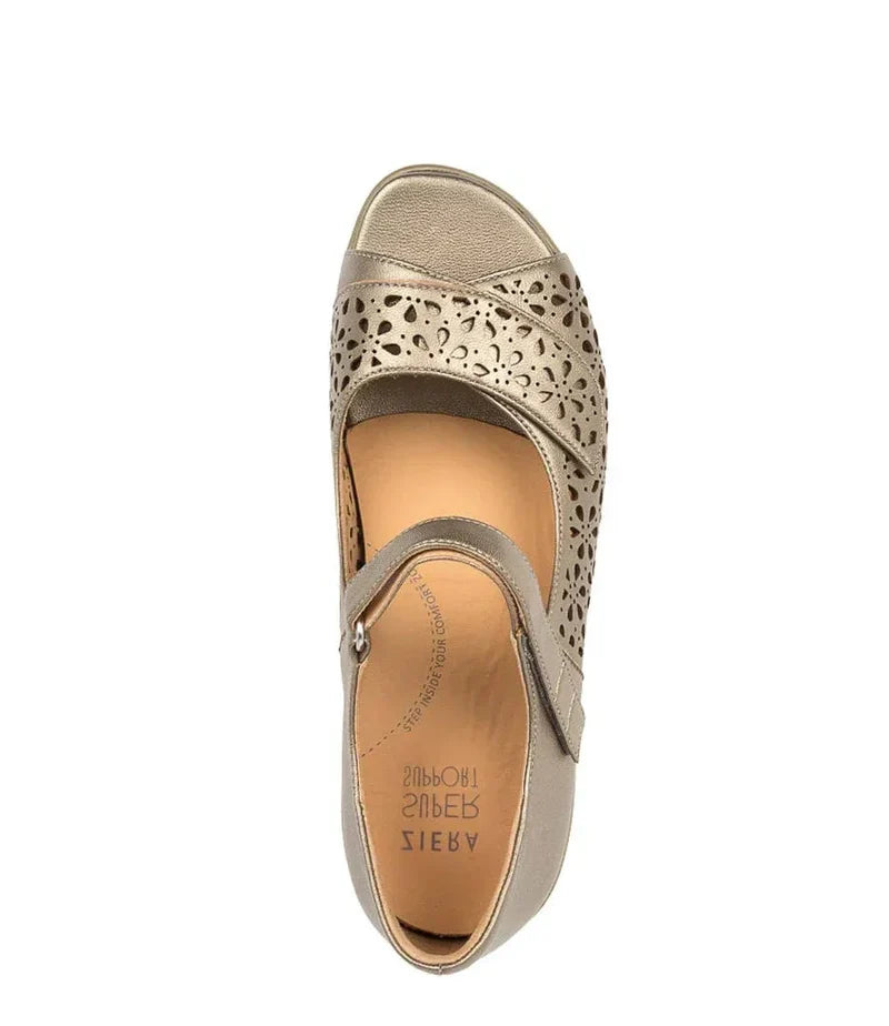 Women's Ziera Daffodil in Greige. Sku: ZR10104NK6LE