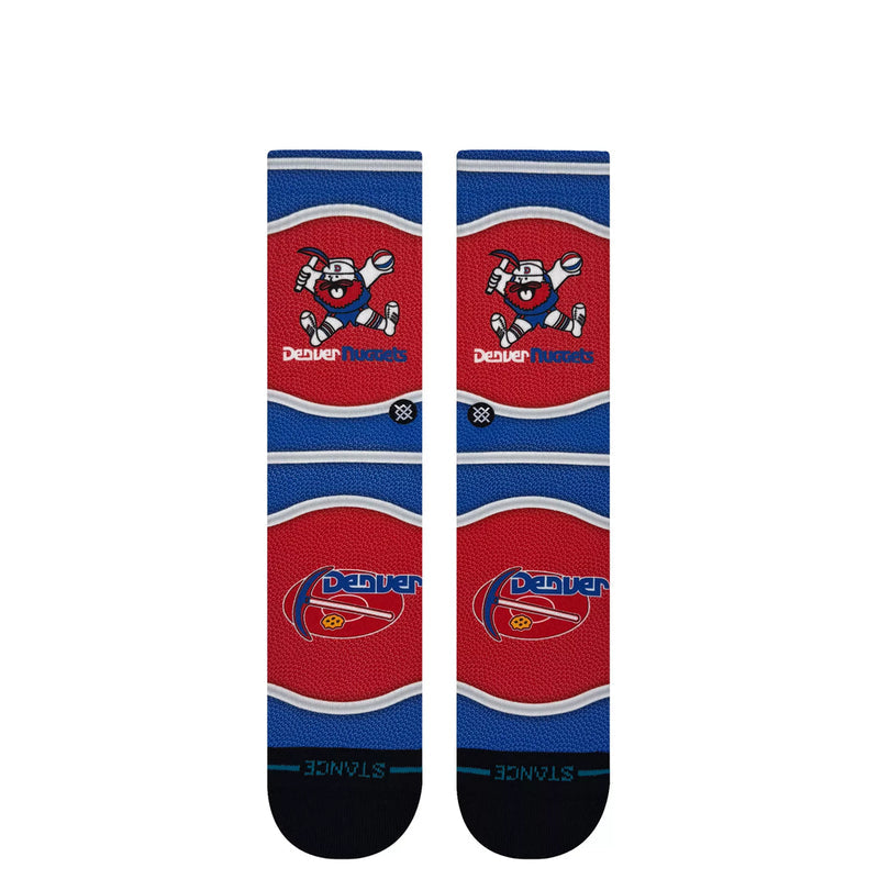 DENVER NUGGETS MINI BALL SOCKS
