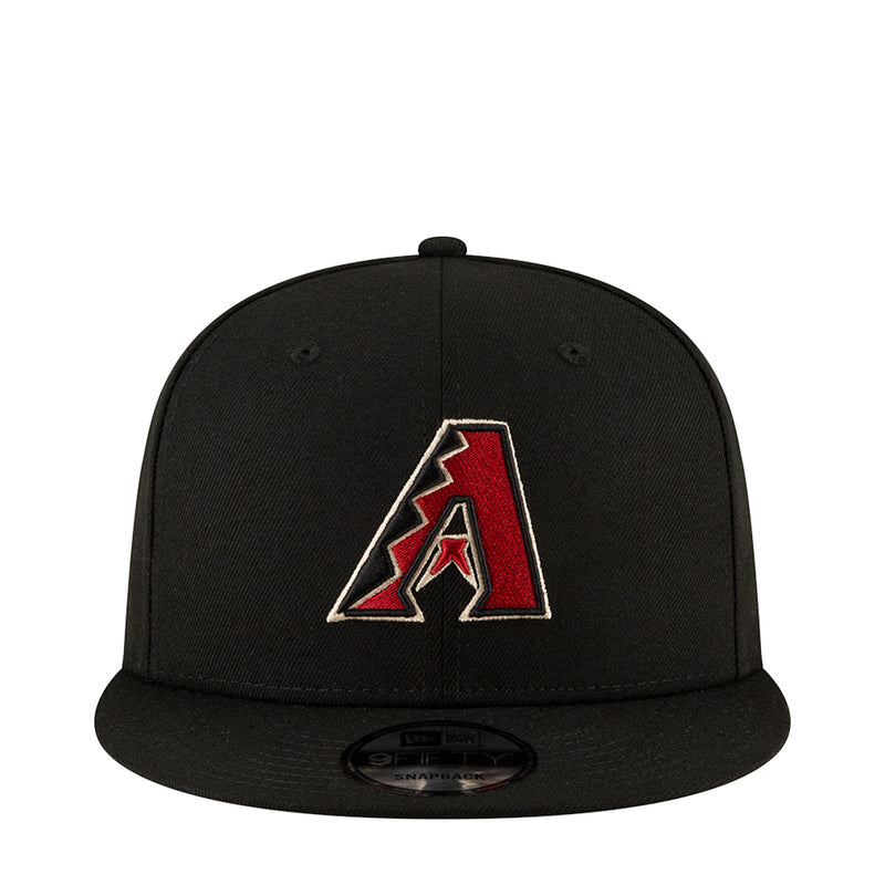 Black baseball cap with embroidered Arizona Diamondbacks A logo on the front