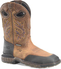 Double-H Boots Men's 11 Inch Waterproof Wide Square Toe Slip-Resistant