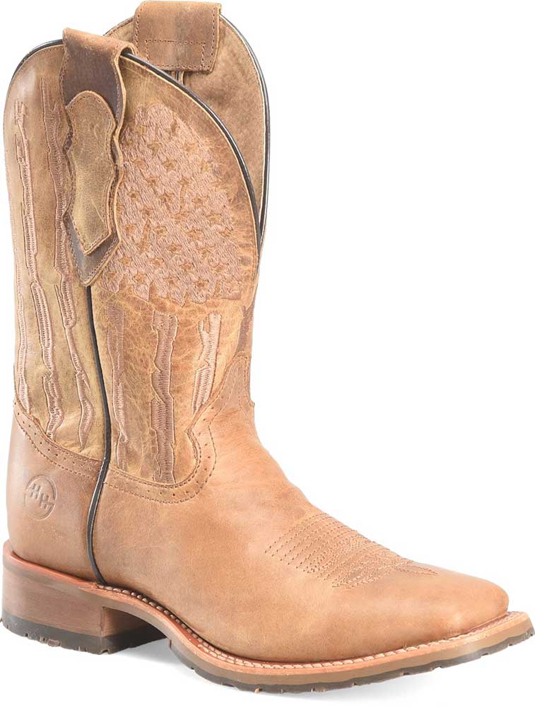 Double-H Boots Men's 11 Inch Wide Square Toe Slip-Resistant Boots