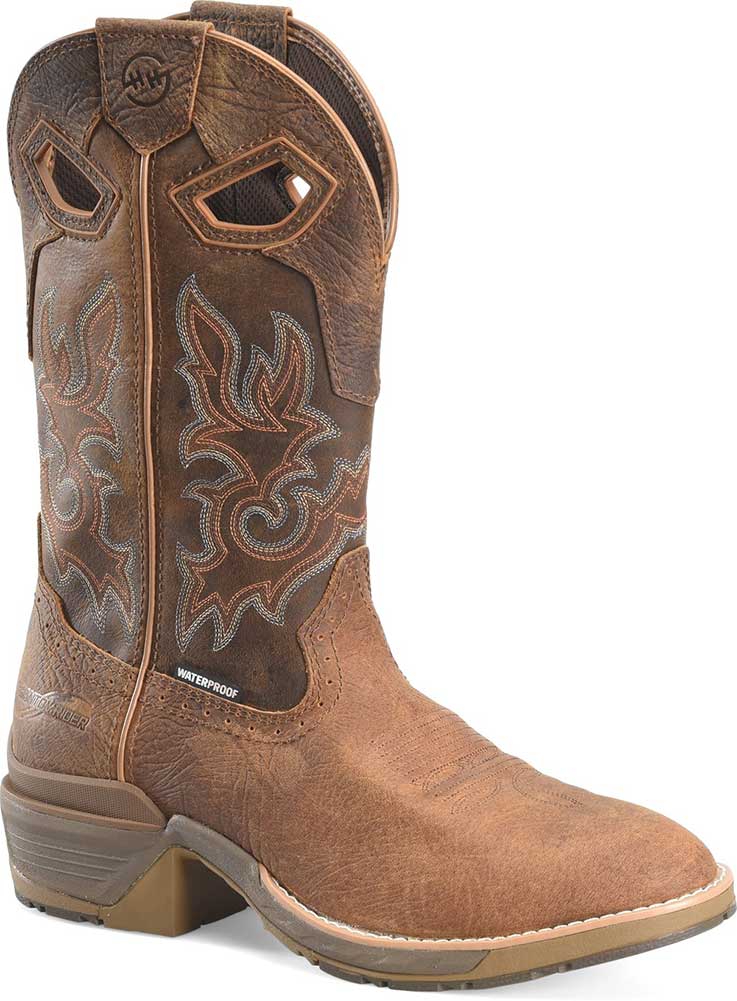 Double-H Boots Men's 12 Inch Vengeance Waterproof Slip-Resistant Boots