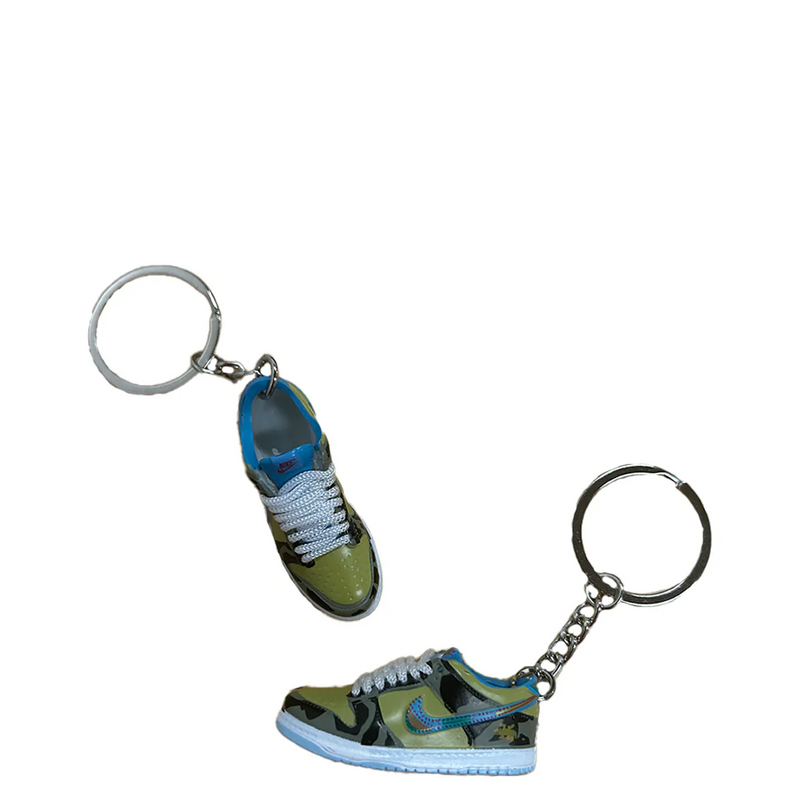 DUNK SNEAKER KEYCHAIN GREEN / BLUE