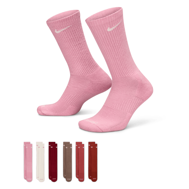 Nike Everyday Plus Cushioned Training Crew Socks (6 Pairs) "Unisex"