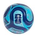 Club ball for FIFA World Cup 26 by Trionda, navy and cyan with FIFA crest.