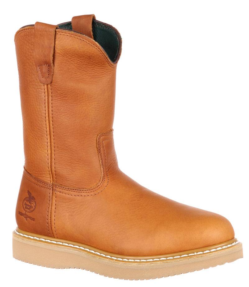 Georgia Boot Men's 10 Inch Wellington Wedge Boot