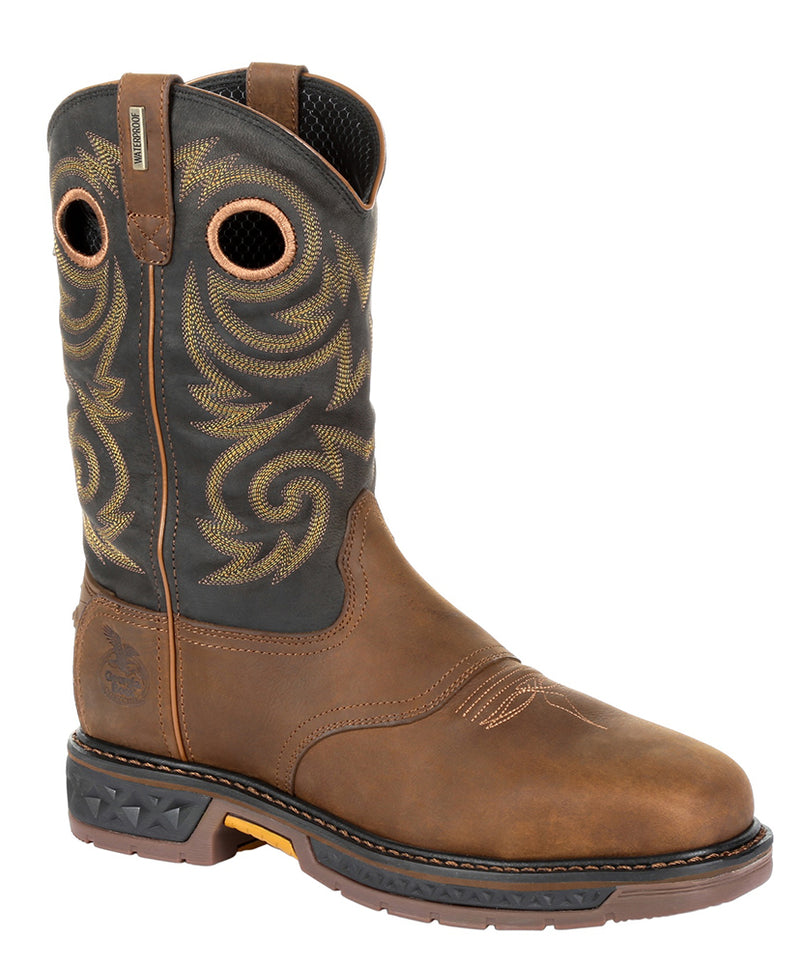 Georgia Boot Men's 11 Inch Carbo-Tec LT Steel Toe Waterproof Boot