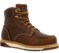 Georgia Boot Men's 6 Inch AMP LT Wedge Waterproof Moc Toe Boot
