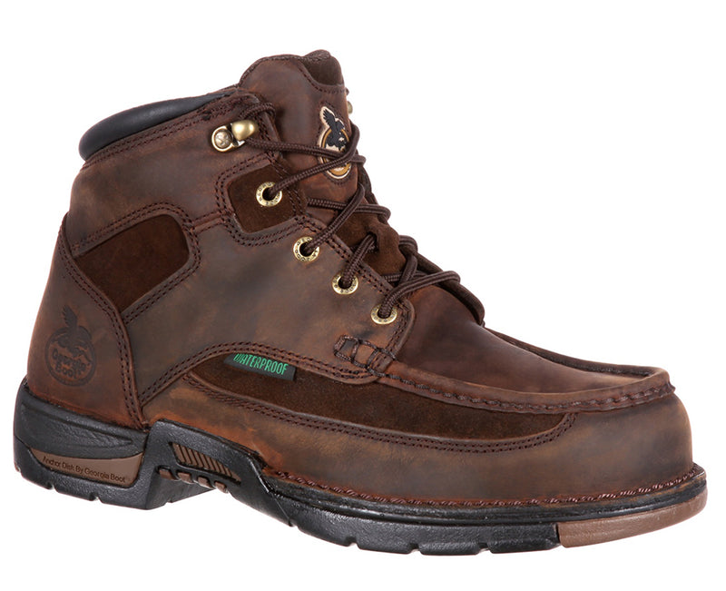 Georgia Boot Men's 6 Inch Athens Steel Toe Waterproof Boot